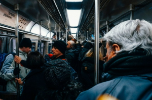 Фроттеристы в метро